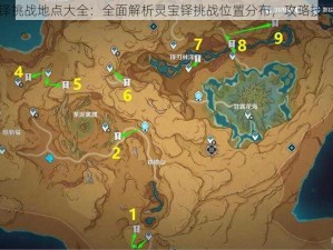 原神灵宝铎挑战地点大全：全面解析灵宝铎挑战位置分布，攻略技巧一网打尽