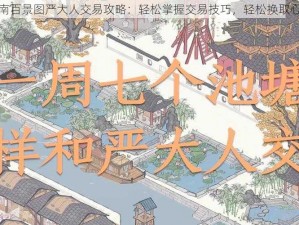 揭秘江南百景图严大人交易攻略：轻松掌握交易技巧，轻松换取心仪宝物