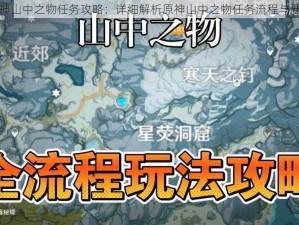 原神山中之物任务攻略：详细解析原神山中之物任务流程与要点