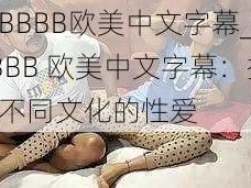 性BBBB欧美中文字幕_性BBBB 欧美中文字幕：探寻不同文化的性爱