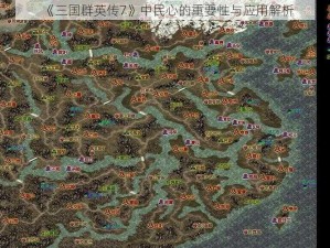 《三国群英传7》中民心的重要性与应用解析