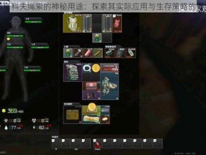 逃离塔科夫绳索的神秘用途：探索其实际应用与生存策略的重要性