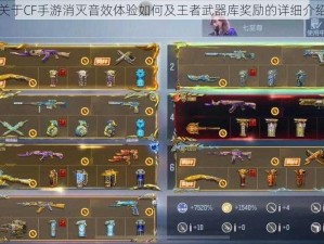 关于CF手游消灭音效体验如何及王者武器库奖励的详细介绍