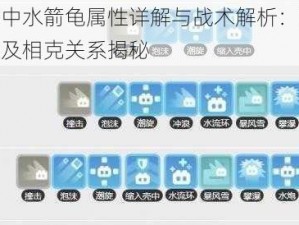 口袋妖怪中水箭龟属性详解与战术解析：攻击、防御、技能及相克关系揭秘