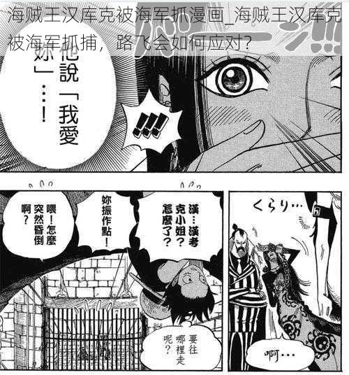 海贼王汉库克被海军抓漫画_海贼王汉库克被海军抓捕，路飞会如何应对？