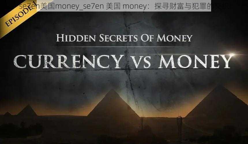 se7en美国money_se7en 美国 money：探寻财富与犯罪的交织