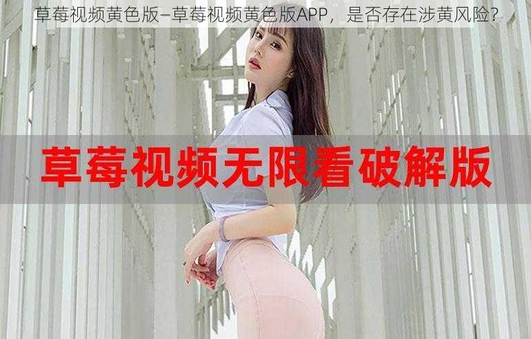 草莓视频黄色版—草莓视频黄色版APP，是否存在涉黄风险？