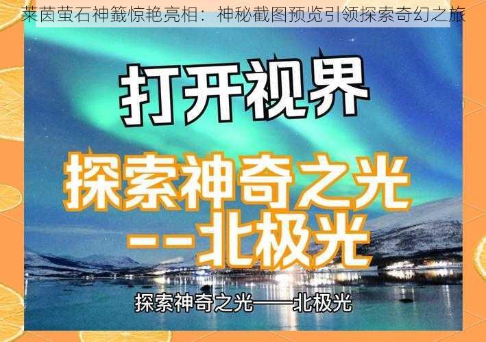 莱茵萤石神籖惊艳亮相：神秘截图预览引领探索奇幻之旅