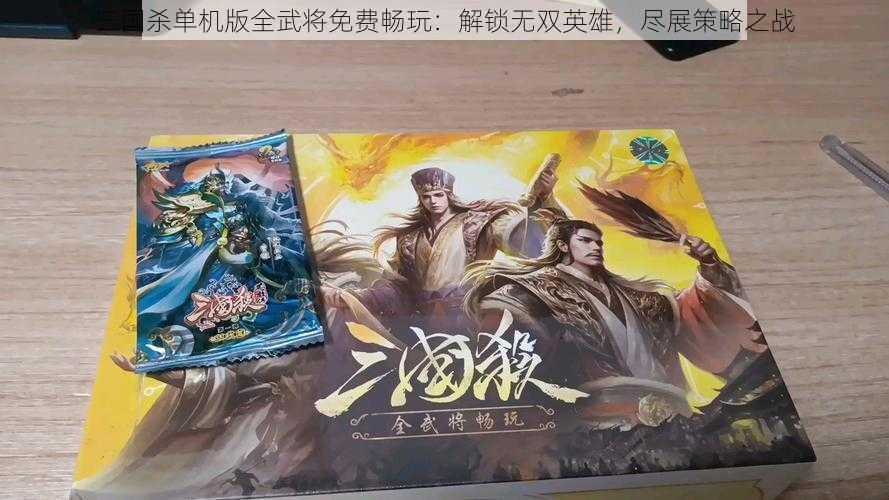 三国杀单机版全武将免费畅玩：解锁无双英雄，尽展策略之战