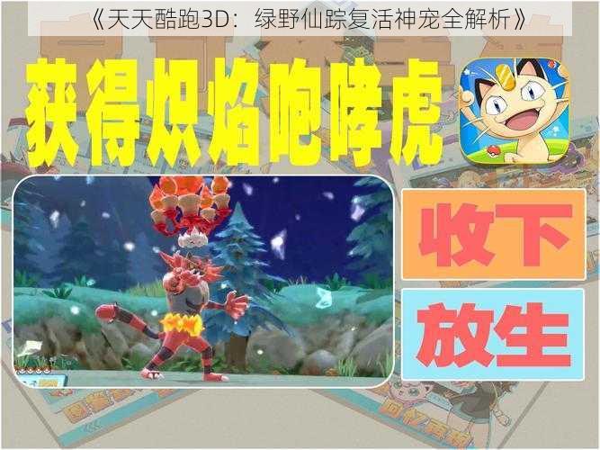 《天天酷跑3D：绿野仙踪复活神宠全解析》